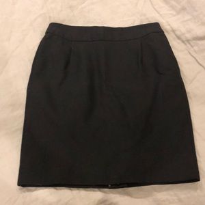 J. Crew black pencil skirt